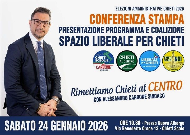 Conferenza stampa Spazio Liberale per Chieti
